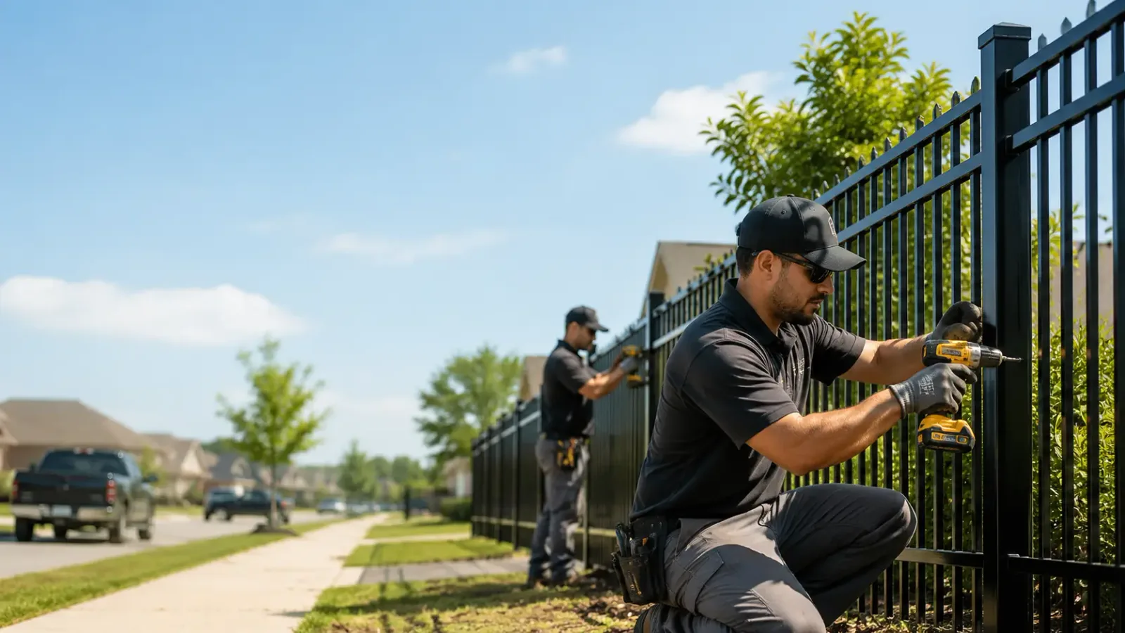 Metal Fence Installation in Huron, IN